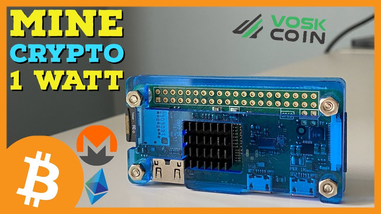 Mining Cryptocurrency With ONLY ~1 WATT?! Custom Raspberry ...
