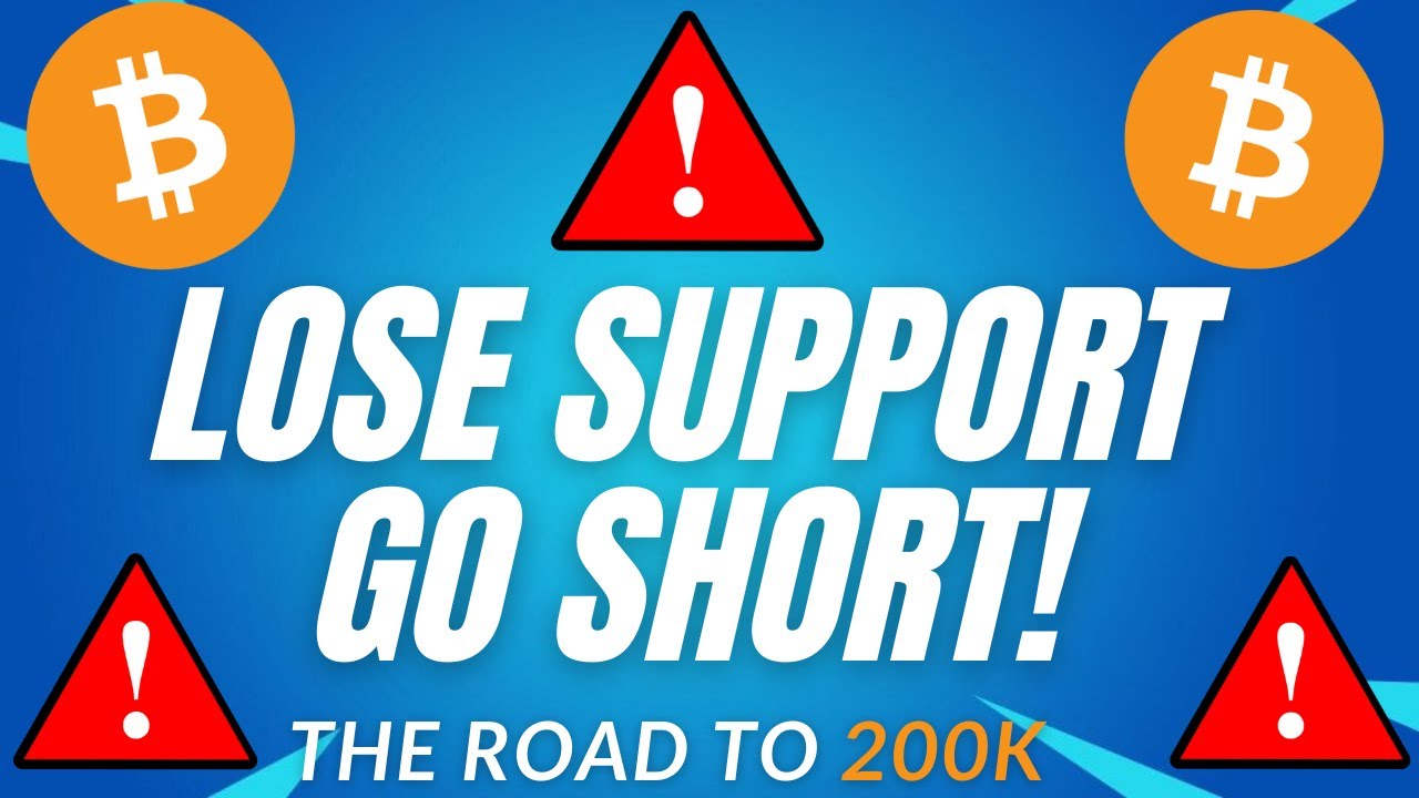 LOSE SUPPORT GO SHORT!! - BTC PRICE PREDICTION - SHOULD I ...