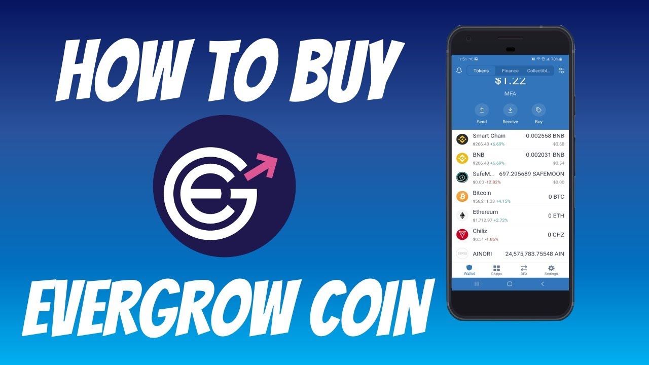 How to Buy EverGrow Coin on Trust Wallet | Quick & Easy Tutorial! (2021