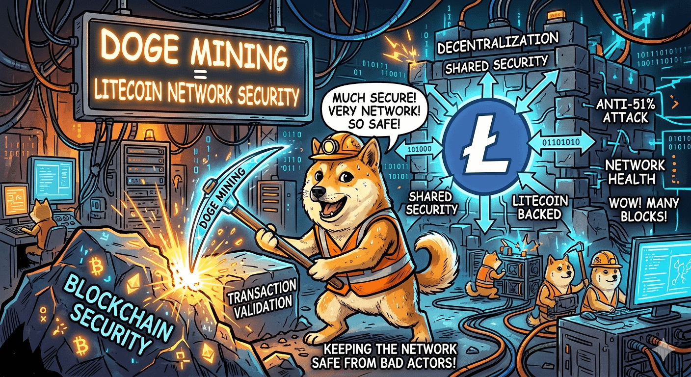 How does the DOGE network actually stay secure long term? Genuine ...