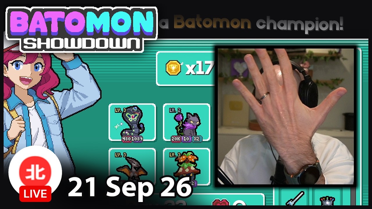 Batomon Ranks Batomon Showdown - 21 Sep 2026 - Unofficial Northernlion VOD - BOCVIP